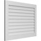 Ekena Millwork Vertical Surface Mount PVC Gable Vent: Non-Functional, w/3-1/2"W x 1"H, Standard Frame, 42"W x 32"H GVPVE42X3201SN - alternate 3